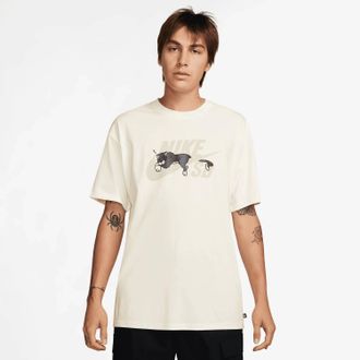 Nike Crewneck Panther T-Shirt In White