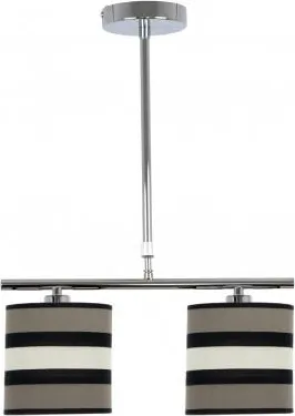 Fabrilamp Lampara Karla 2xe14 Topo/beis Regx43x14 Cm