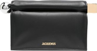 Jacquemus Black Rond Carre Clutch