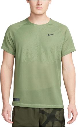 Nike Dri-FIT ADV Run Division TechKnit Short-Sleeve Running Top Green DX0854-386
