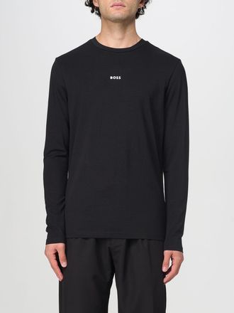 HUGO BOSS T-shirt in cotone con mini logo Boss