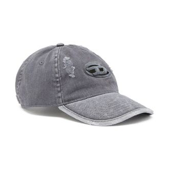 Diesel C-Ball-Utlt Cap - Heren - Petten - Grijs - S - Katoen - Accessoires