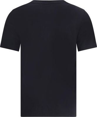 Maison Kitsun&eacute; Womens Baby Fox Regular Tee-Shirt Black Cotton T-Shirts And Polos