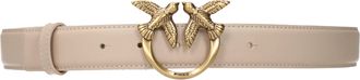 Pinko Pinko Damess Riem Leer Beige