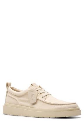 Clarks Polden Moc Toe Derby in Off White Canvas at Nordstrom Rack, Size 11.5