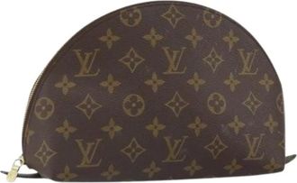 Louis Vuitton Pre-owned Clutches, female, Brown, Size: ONE SIZE Pre-owned Canvas Clutch