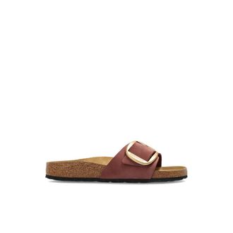 Birkenstock Madrid Big Buckle - Dames - Sandalen - Roze - 37 EU - Leer - Schoenen