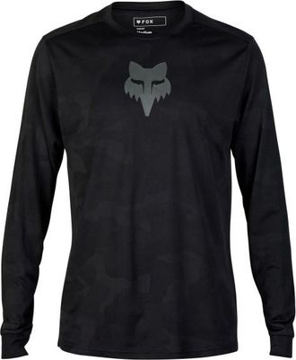 Fox Ranger Tru Dri L/S Jersey Velotrikot f&uuml;r Herren | schwarz