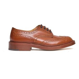 Trickers Business Shoes, male, Brown, Size: 9 1/2 US Bourton Country Shoe