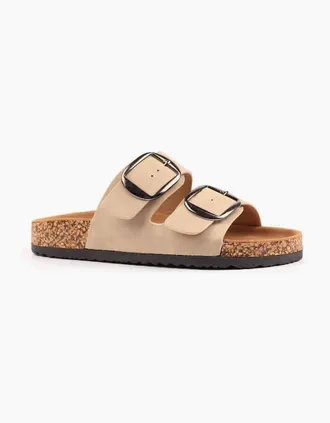 Lunar Womens Lunar Rondo JLC008 in Beige - Cream - Size: 6