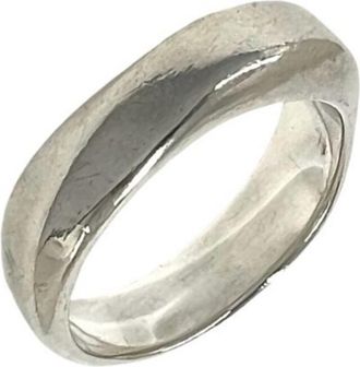 Tiffany & Co. Silver Silver 925 Band Ring (Pre-Owned)