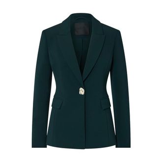 Liu Jo Blazer de punto Ottoman - Jackets - Mujer - Verde - XS