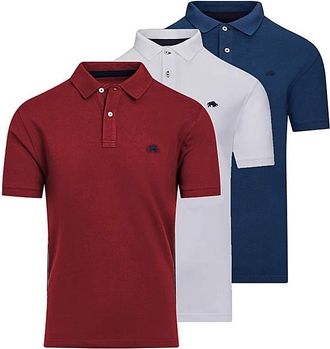Raging Bull Raging Bull 3 Pack Organic Polo