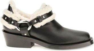Paco Rabanne Calf Leather Bos Taurus Ankle Womens Boots