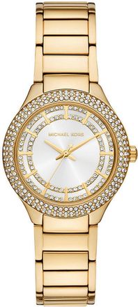 Michael Kors Sylvia Quartz Crystal Silver Dial Ladies Watch MK4941