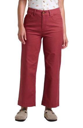 Toad & Co Earthworks Wide Leg Pant in Sundown at Nordstrom, Size 0
