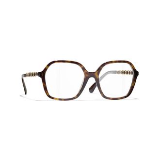 Chanel Dames, Accessoires, Bruin, Maat: 53 MM Leer