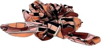 Fendi Pre-owned Accessories, female, Multicolor, Size: ONE SIZE Pre-owned Silk Hair Accessory