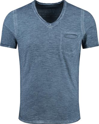 Key Largo Mens SODA New v-Neck T-Shirt, Flintstone Blue (1233), XXL