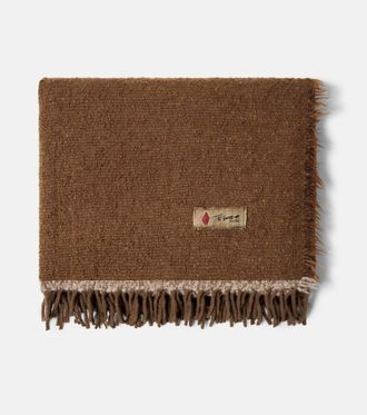 Lyria Garison alpaca, wool, and cashmere throw