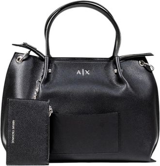 A|X Armani Exchange Borsa Shopper - - Bags - Donna - Nero - ONE SIZE