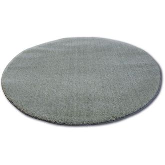 RugsX Rugsx - Alfombra C&iacute;rculo Shaggy Micro Verde Green Circulo 100 Cm