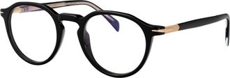 Eyewear by David Beckham Heren, Accessoires, Zwart, Maat: 48 MM