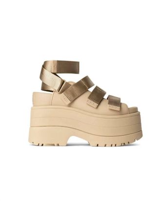 UGG Womens Goldenrise Sandal In Mustard Seed