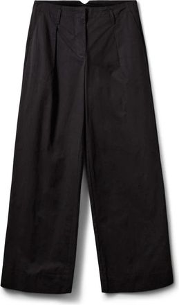 Sofie Schnoor Wide Broeken - Dames - Wijde Broeken - Zwart - XL - Broeken