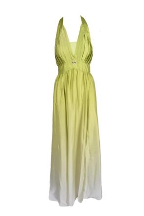 Gil Santucci Gradient Effect Midi Dress