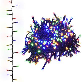 vidaXL Vidaxl - Tira De Luces Compacta Con 1000 Led Pvc Multicolor 25 M