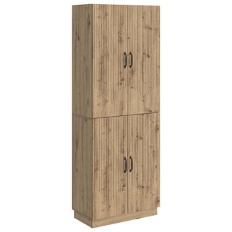 vidaXL Juego De Armarios 2 Uds. Roble Artisan Madera De Ingenier&iacute;a Vidaxl