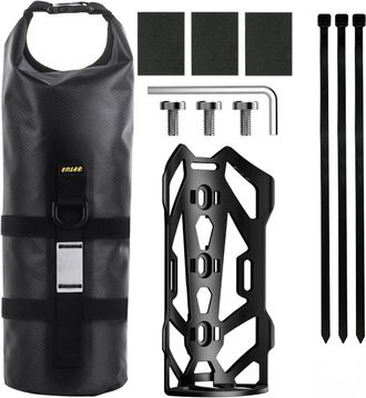 OEM Bolsa Enrollable Para Cuadro, Bolsa Impermeable Para Manillar Con Correa Para El Hombro, F&aacute;cil De Colocar, Para Bicicletas De Monta&ntilde;a, Bicicletas De C