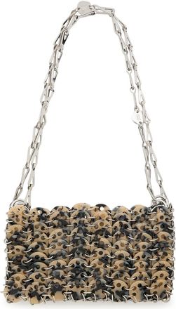 Paco Rabanne 1969 Tortoiseshell Acetate Shoulder bag - Black - One Size