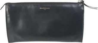 Balenciaga Pre-owned Leather balenciaga-bags - Dames - Vintage Clutch - Zwart - ONE Size - Leer - Vintage