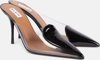 Alaia Alaïa Mules Le Coeur Abstrait 90 in vernice