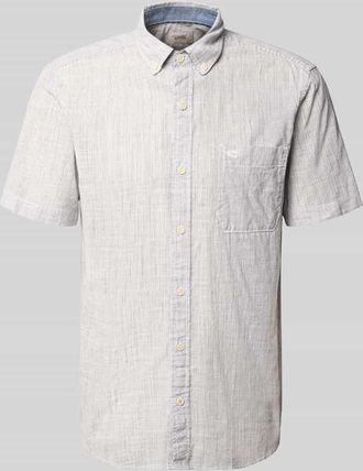 Camel Active Regular Fit Freizeithemd mit Button-Down-Kragen in Offwhite, Gr&ouml;&szlig;e 3XL