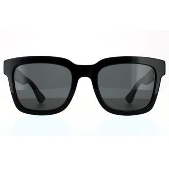 Gucci zonnebril gg0001sn 001 zwart zwart