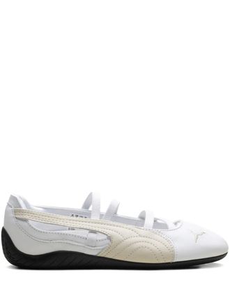 Puma Speedcat White/Alpine Snow ballerina-sneakers - Wit