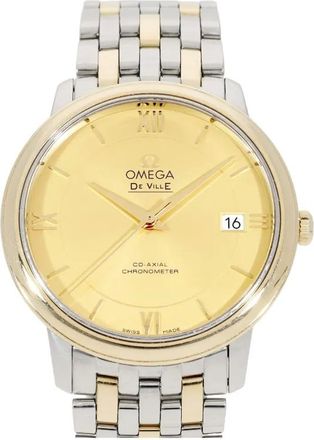Omega De Ville 32.7mm - women - Yellow Gold Plated Stainless Steel - One Size