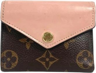 Louis Vuitton Pre-owned Vintage Monogram Tri-fold Wallet - Dames - Vintage Accessoires - Roze - ONE Size - Vintage