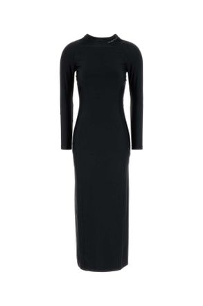 Alexander Wang Black Stretch Nylon Dress