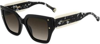 Carolina Herrera 0323/S Zonnebrillen - Dames - Zonnebrillen - Zwart - 53 MM - Accessoires
