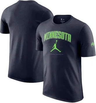 Jordan Brand Unisex Jordan Brand Navy Minnesota Timberwolves Essential Cities T-Shirt at Nordstrom, Size Medium