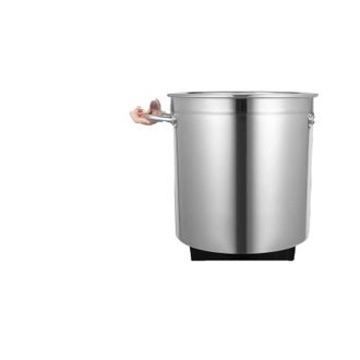 OEM Pentola In Acciaio Inox, Capacit&agrave; 35 Litri, Finitura Lucida, Adatta Ai Piani Cottura A Induzione