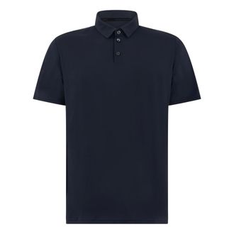 Roberto Ricci Design Polo Shirts, male, Blue, Size: 2XL Short sleeve polo