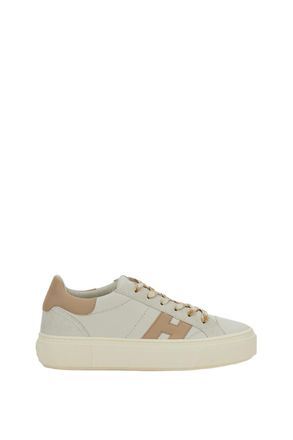 Hogan Beige Crosswind Nappa Suede Sneakers