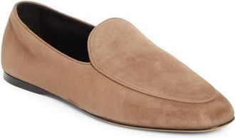 The Row Awar Loafer Flat in Dark Taupe at Nordstrom, Size 10.5Us