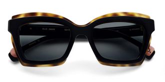Etnia Barcelona Elle Polarized BKHV Womens Sunglasses Black Size 52