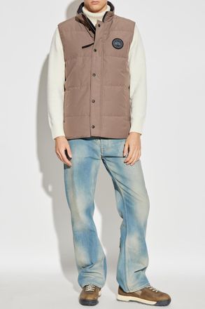 Canada Goose Quilted Vest Garson, Mens, Brown